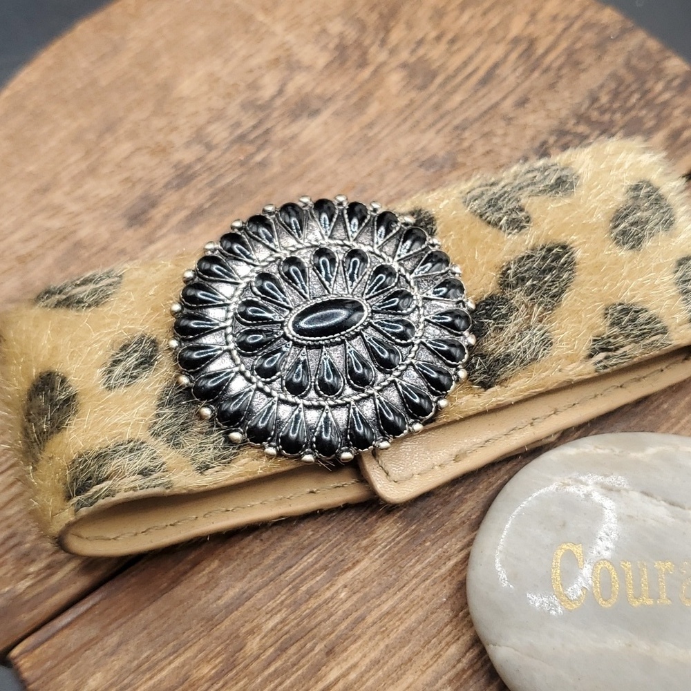 B2828 leopard‎ print cowgirl summer bracelet